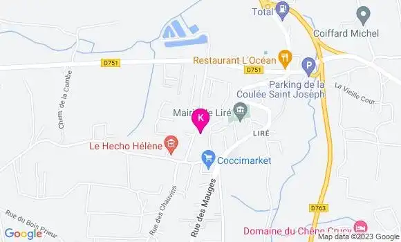 Localisation Corinne Sejourne