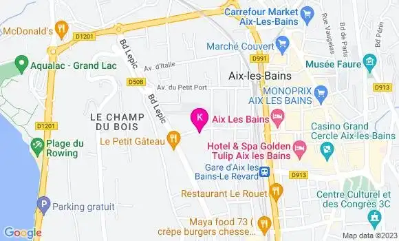 Localisation Sylvie Bricout