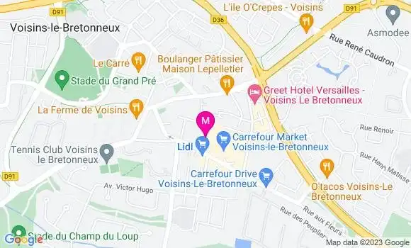Localisation Didier Nahoum