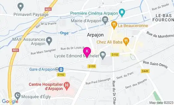 Localisation Aymeric Garreau