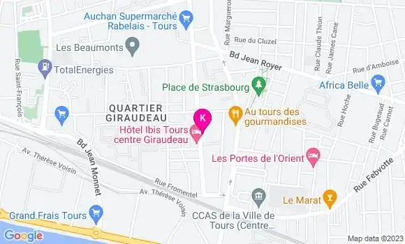 Localisation Charlotte Lhermitte