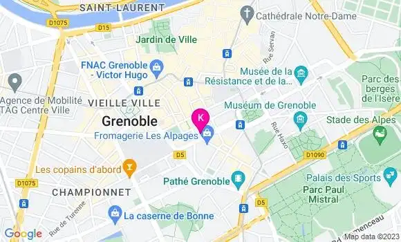 Localisation Camille Arbona