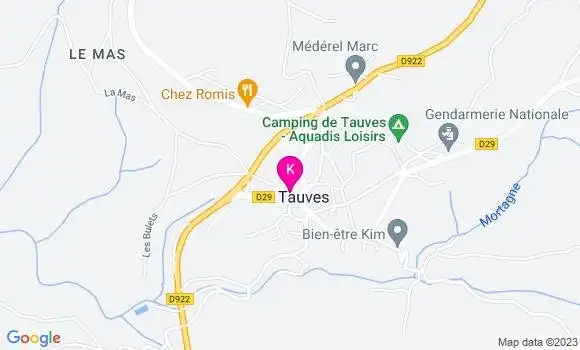 Localisation Aurelien Blanchard