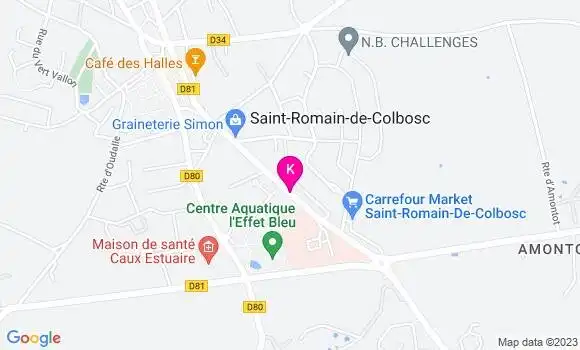 Localisation Amandine Brulin