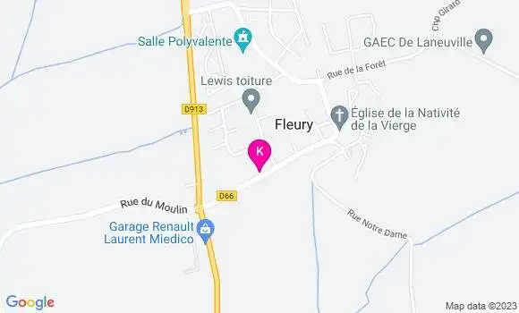 Localisation Hélène Lambrech