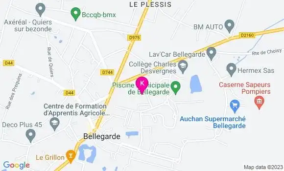 Localisation Auriane Bourreau