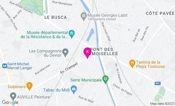 Localisation Julie Rivenez
