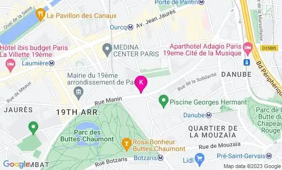 Localisation Theo Ohayon