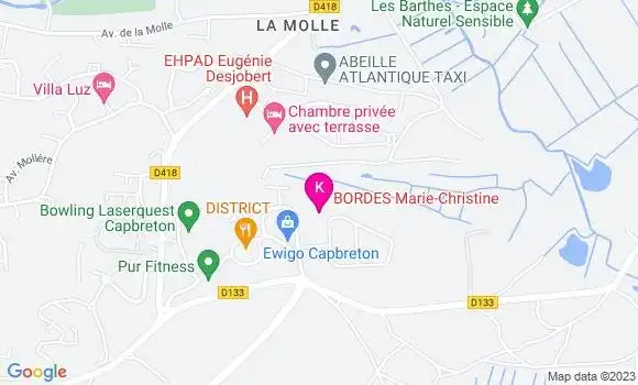 Localisation Chloe Menvielle
