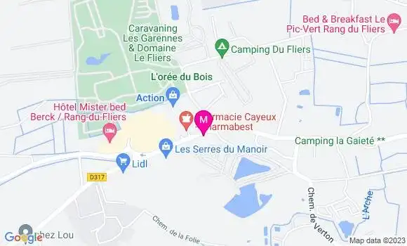 Localisation Clement Genet
