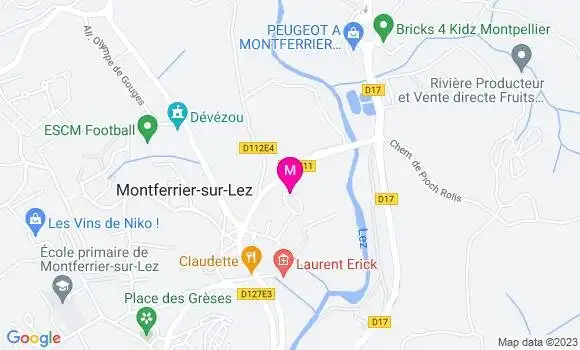 Localisation Meryl Nuty