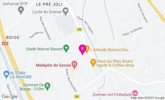 Localisation Antoine Germain