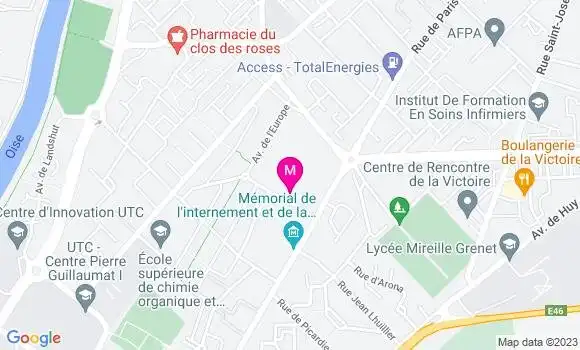 Localisation Clemence Dupont