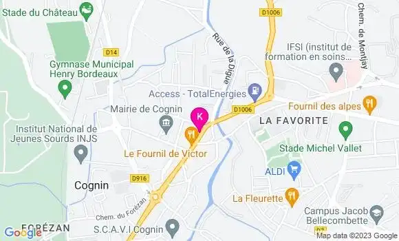Localisation Elsa Jeandroz