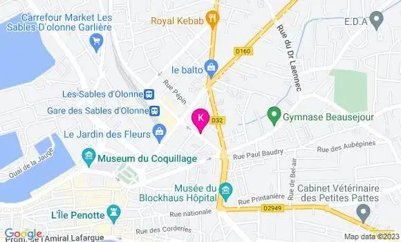 Localisation Clement Bardaine