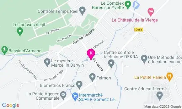 Localisation Sandrine Baudart