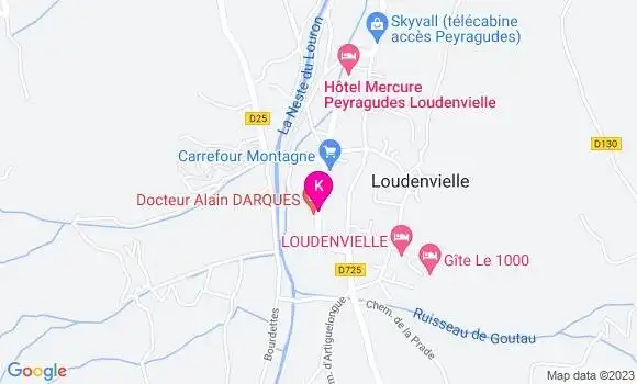 Localisation Pierre Adrien Casteran