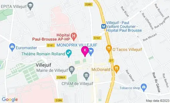 Localisation Jeanne Icard