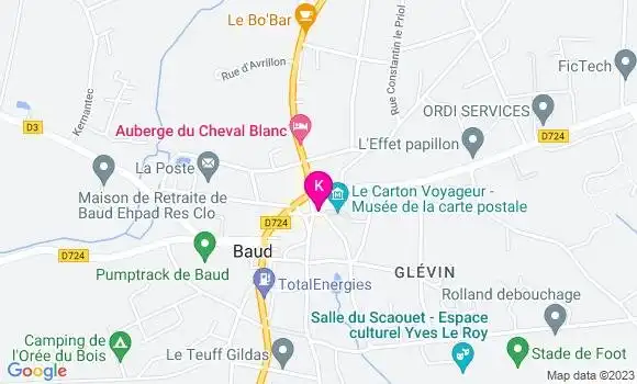 Localisation Franck Rodier