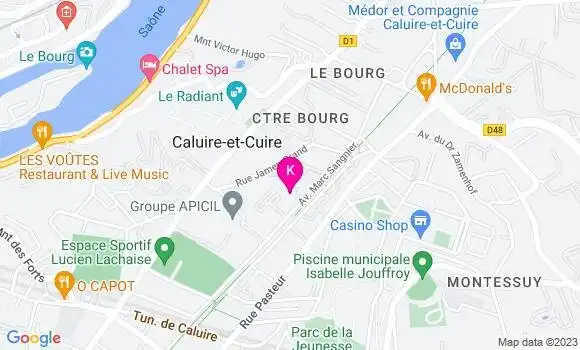 Localisation Guillaume Garel