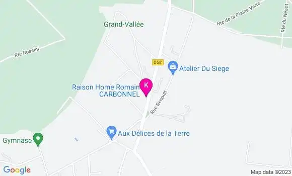 Localisation Alexandre Lallement