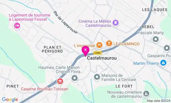 Localisation Alexis Leveque