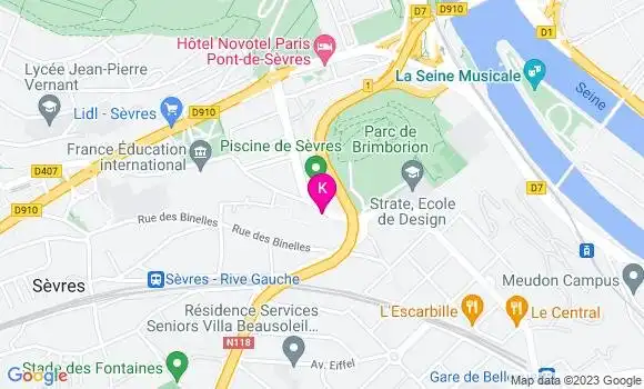 Localisation Lara Alexandre