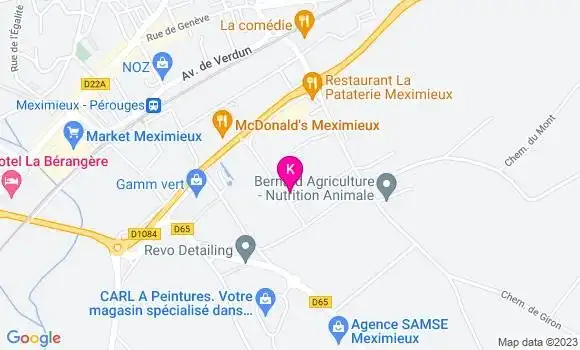Localisation Marie Chabrier