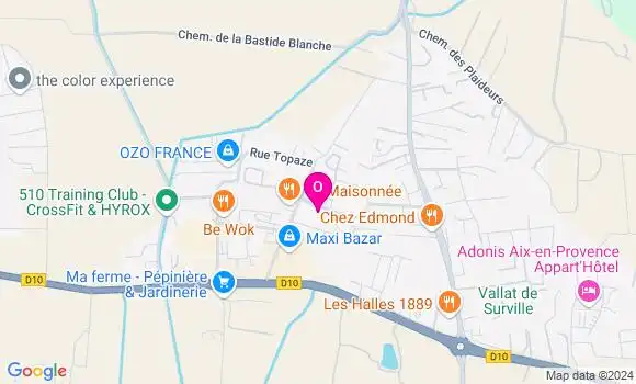 Localisation Marion Mouchette