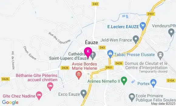 Localisation Benjamin Fernandez