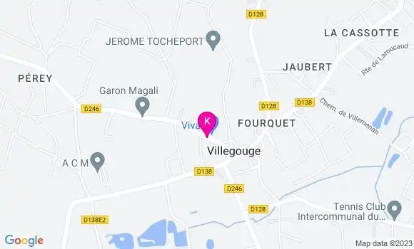 Localisation Ludovic Cazalet