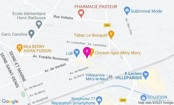 Localisation Olivier Raphard