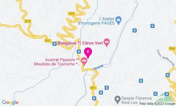 Localisation Clement Bellet