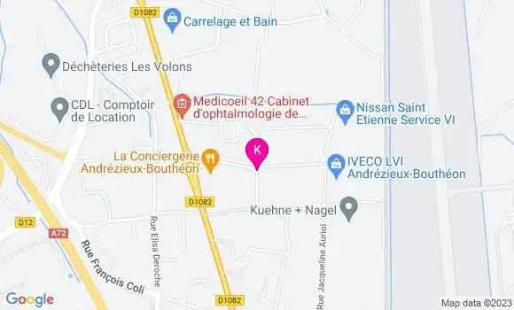 Localisation Emmanuel Protiere