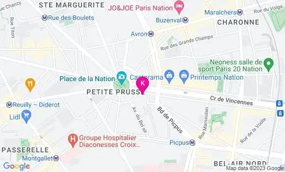 Localisation Gregory Launay