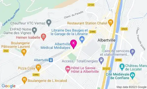 Localisation Aline Demarta