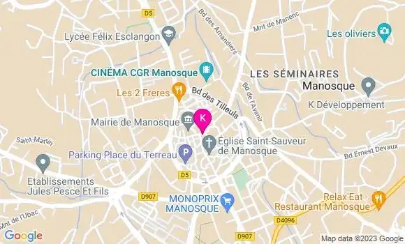 Localisation Florianne Erba
