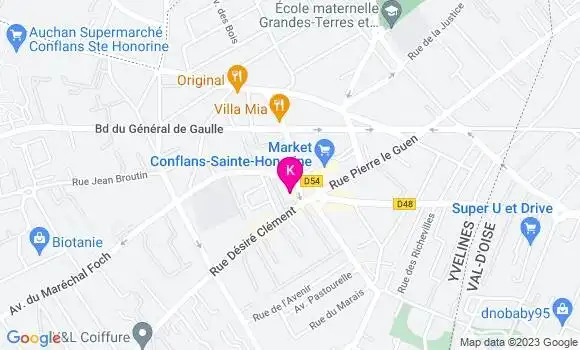 Localisation Lucie Fernandez