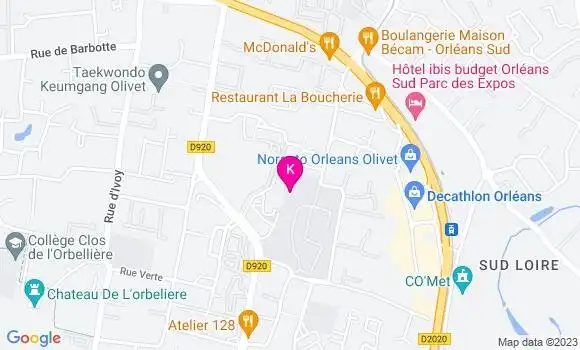 Localisation Vanessa Sueur