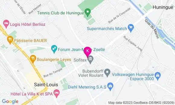 Localisation Victor Grandhaye