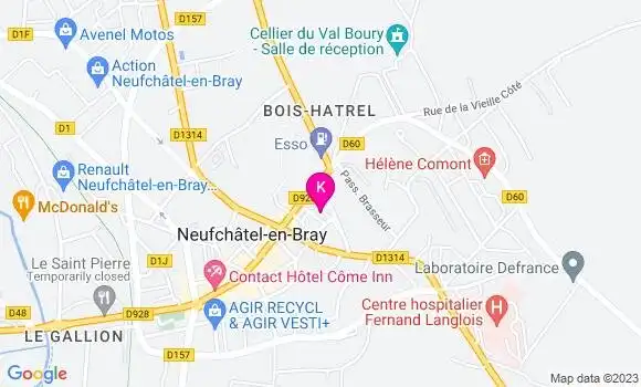 Localisation Thibault Foll