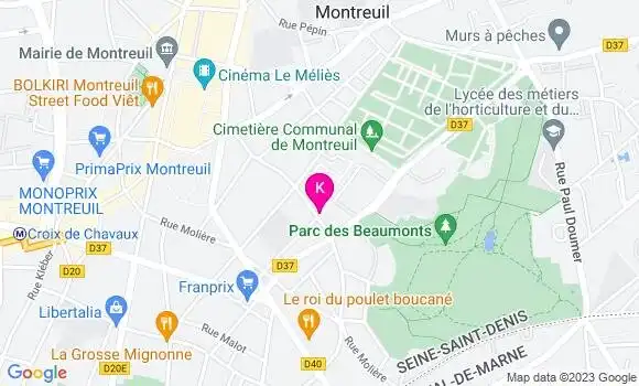 Localisation Tom Grognet