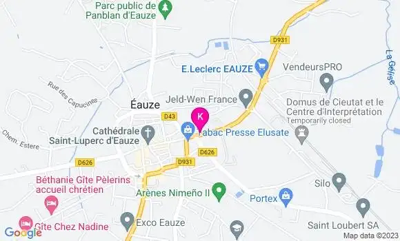 Localisation Jean Charles Lannelongue