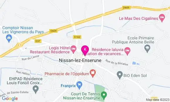 Localisation Pauline Laguerre
