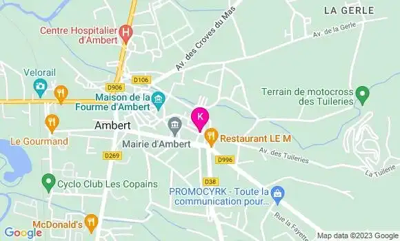 Localisation Armelle Rodolfo