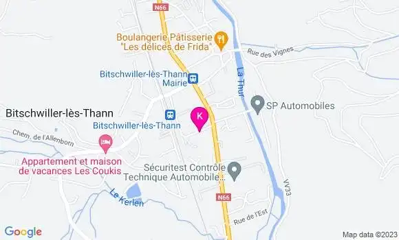 Localisation Jean Louis Helmlinger