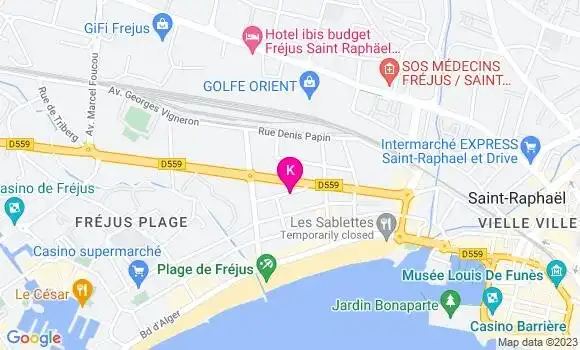 Localisation Gisèle Dommergue