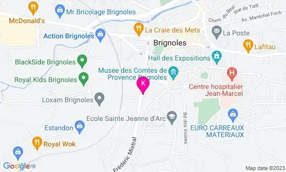 Localisation Brice Vandervorst