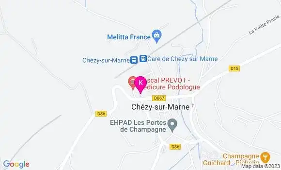 Localisation Marion Chauffert Bourgeois