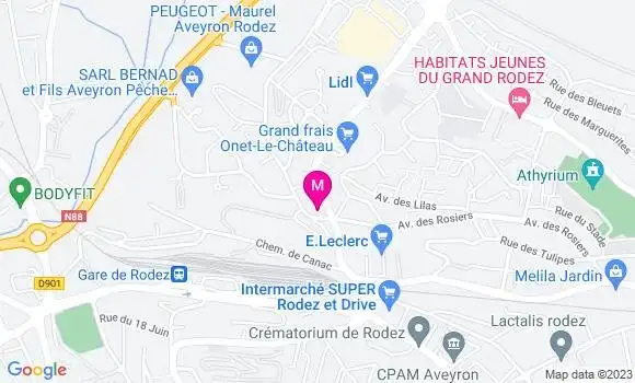 Localisation Marie Clee